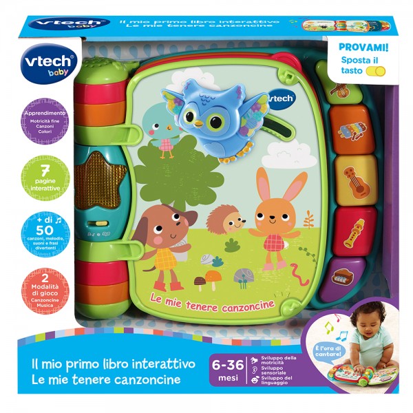 Gioco VTech Baby Il Mio Primo Libro Interattivo - Le Mie Tenere Canzoncine