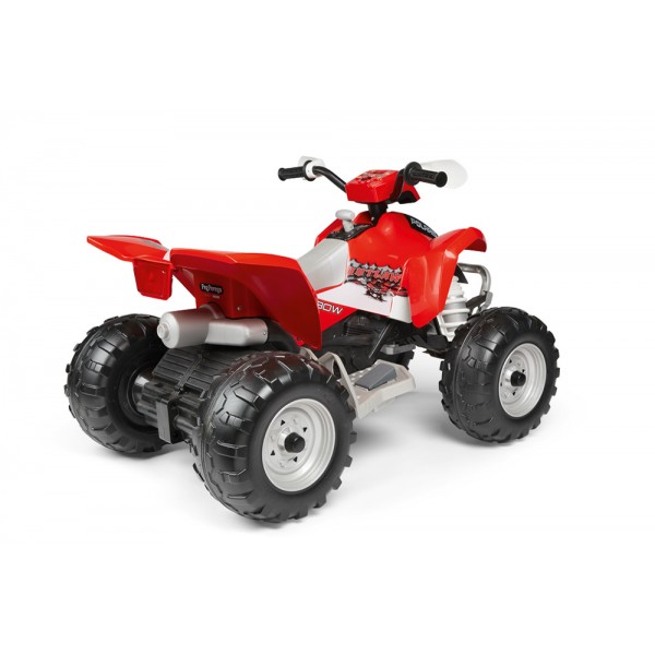 Quad Elettrico Peg Perego Polaris Outlaw 330W Rosso