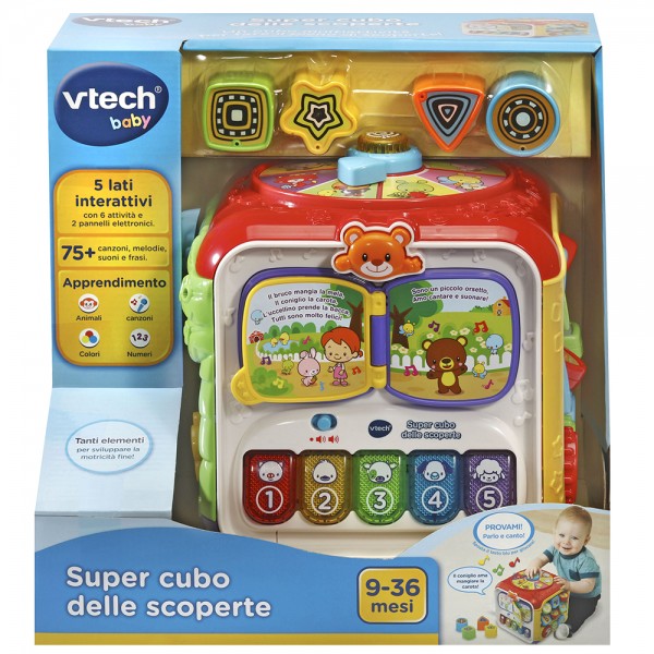 Gioco VTech Baby Super Cubo Delle Scoperte