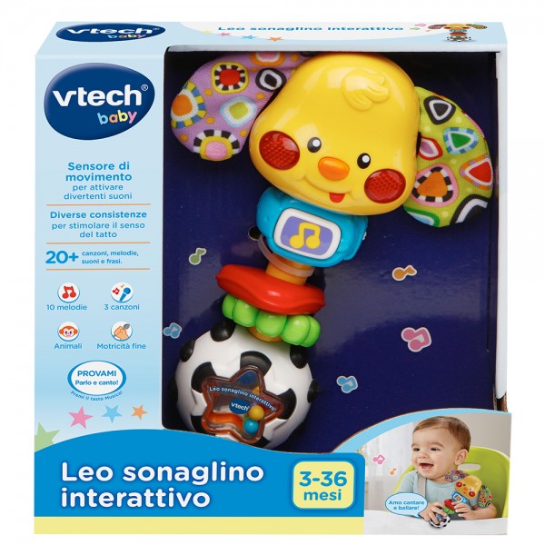 Sonaglino Interattivo VTech Baby Leo Sonaglino Interattivo