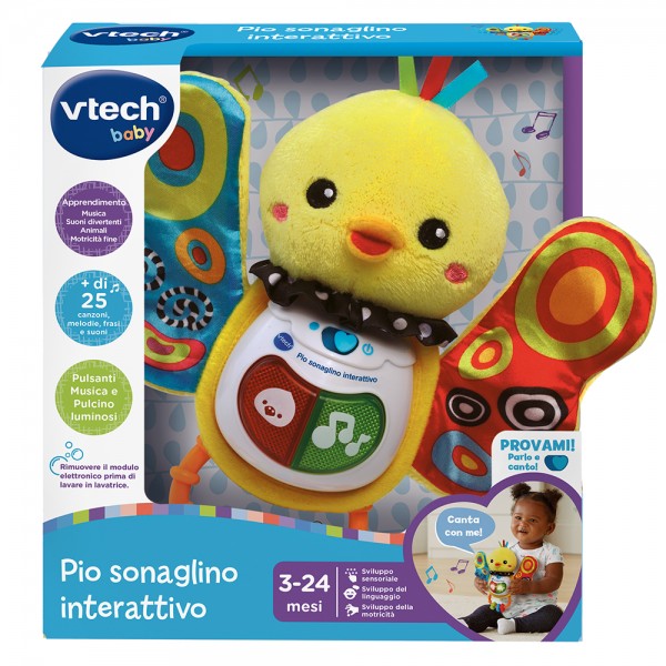 Sonaglino Interattivo VTech Baby Pio Sonaglino Interattivo