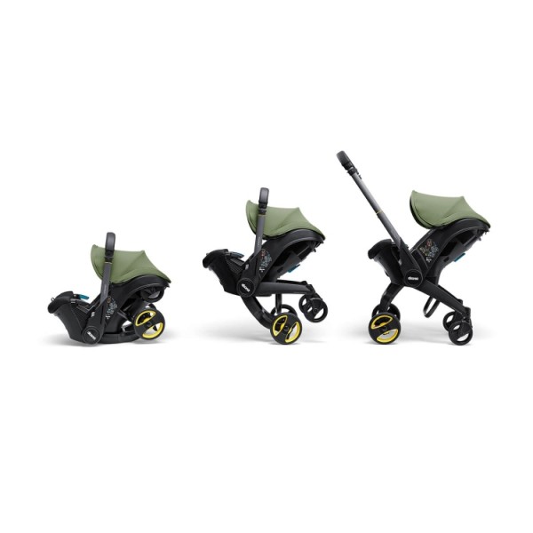 Seggiolino Auto Passeggino Doona I 2 In 1 i-Size R129 Gruppo 0+ Desert Green OUTLET