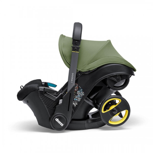Seggiolino Auto Passeggino Doona I 2 In 1 i-Size Gruppo 0+ Desert Green