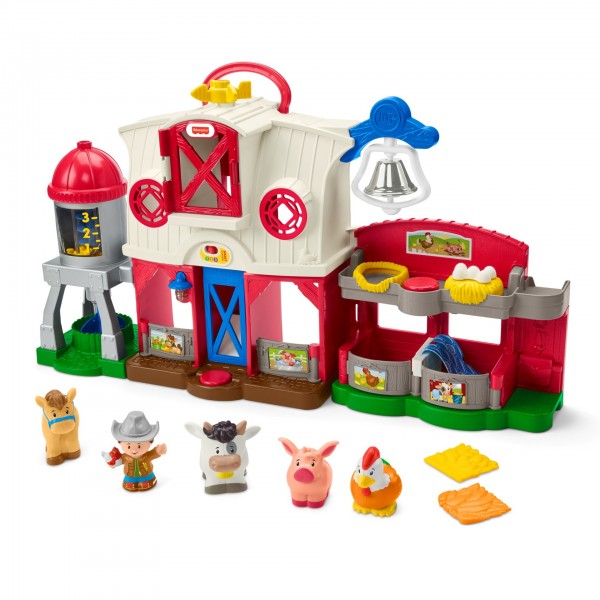 Playset Fisher Price Little People Fattoria Animali Felici
