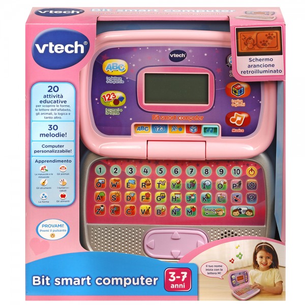 Gioco VTech Bit Smart Computer Rosa