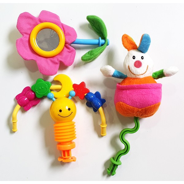 Set Giochi per Girello Brevi Giocagiro 3 in 1