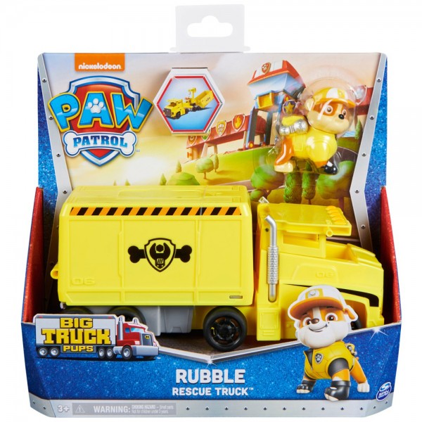 Camion Spin Master Paw Patrol Rescue Truck Rubble