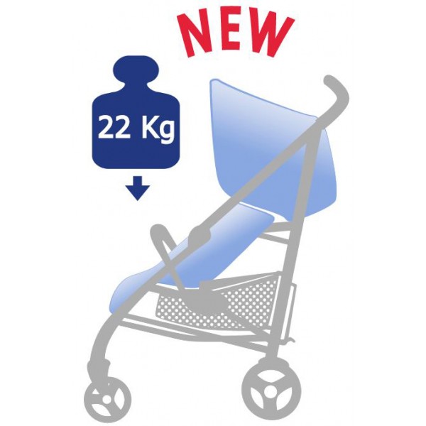 Passeggino Chicco LiteWay 2 Denim SPECIAL EDITION con Coprigambe
