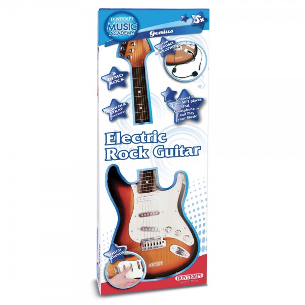Chitarra Elettronica Bontempi con Microfono e Ingresso MP3