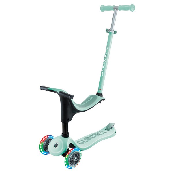 Monopattino Evolutivo Globber Go Up Sporty Lights Mint