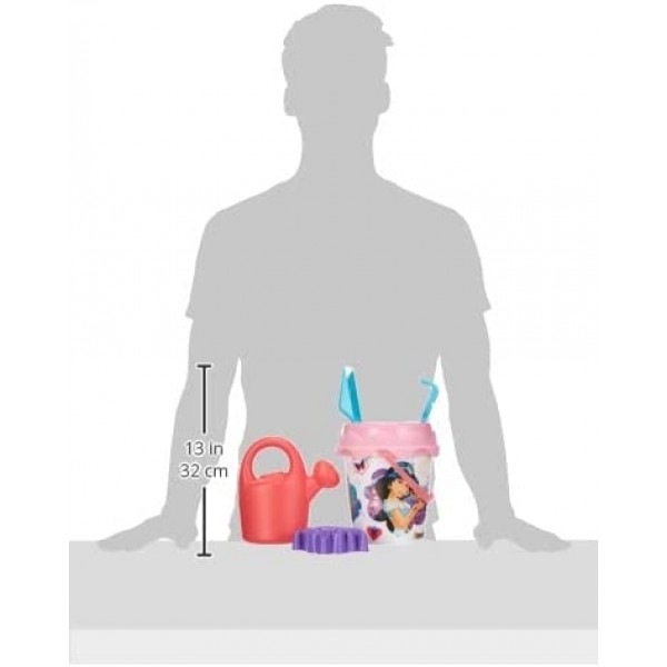 Set Secchiello Smoby Disney Princess 3 16 cm con Accessori
