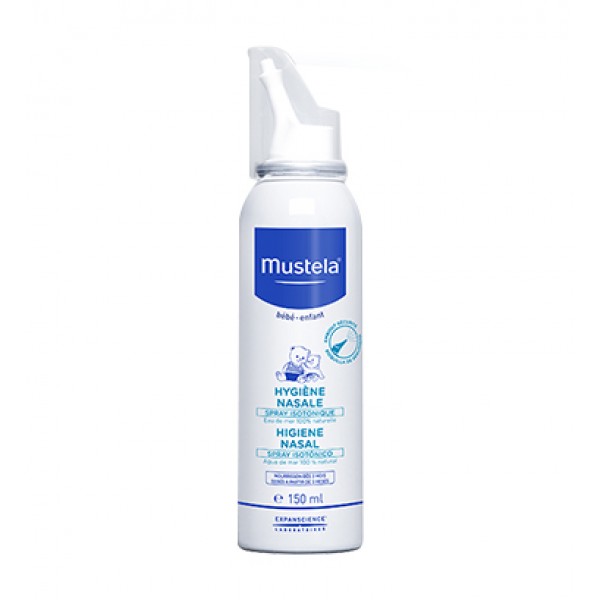 Spray Nasale Isotonico Bebe Higiene Mustela 150ml