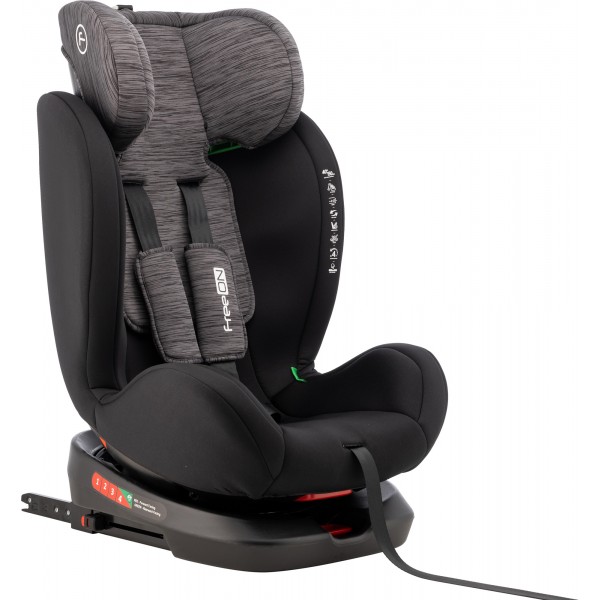 Seggiolino Auto FreeON Sierra i-Size Girevole a 360° Isofix da 40-150 cm Nero