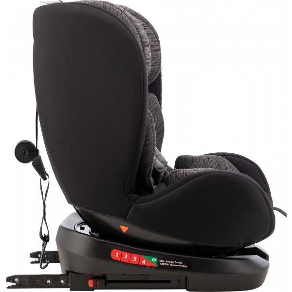 Seggiolino Auto FreeON Sierra i-Size Girevole a 360° Isofix da 40-150 cm Nero