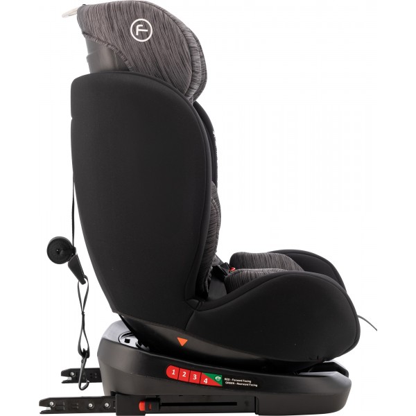 Seggiolino Auto FreeON Sierra i-Size Girevole a 360° Isofix da 40-150 cm Nero