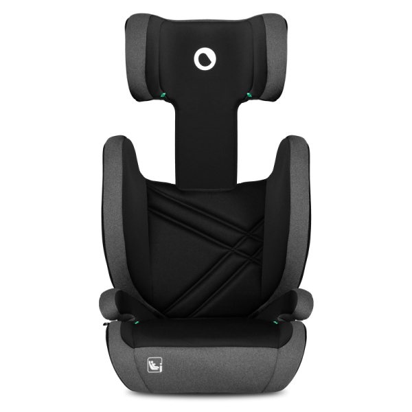 Lionelo Hugo I-Size Seggiolino Auto ISOFIX 100-150 cm Black Grey