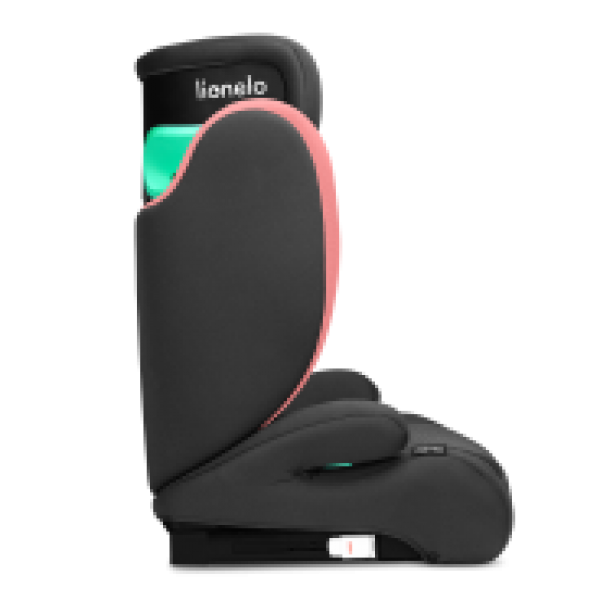 Lionelo Hugo I-Size Seggiolino Auto ISOFIX 100-150cm Pink Baby