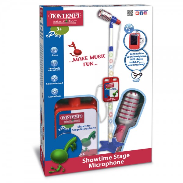 Microfono Bontempi da Palcoscenico