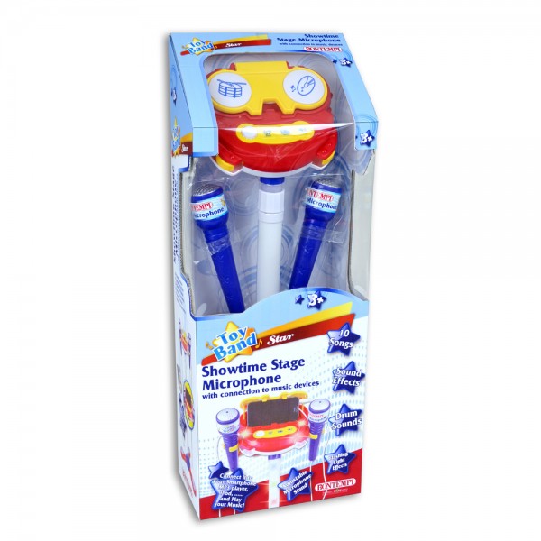Doppio Microfono Bontempi da Palcoscenico Toy Band Star