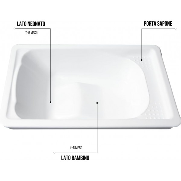 Cassettiera Fasciatoio Kiby Armonia Bianco
