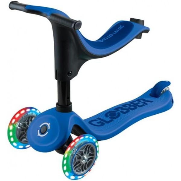 Monopattino Evolutivo Globber Go Up Sporty Lights Navy Blue