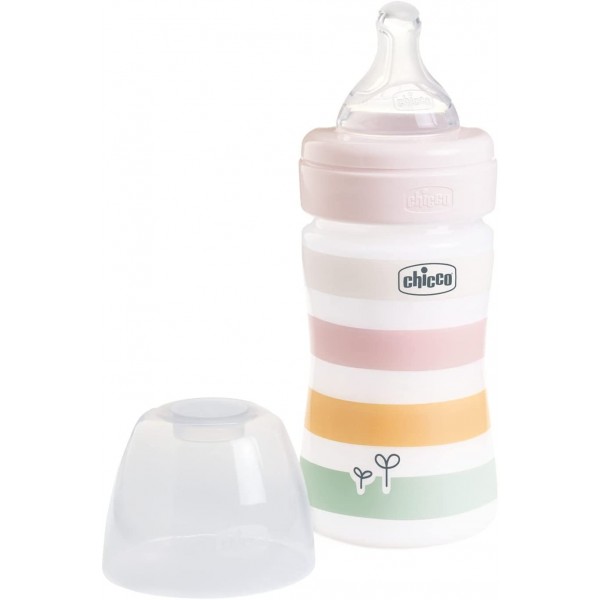 Biberon Benessere Chicco 150ml Flusso Lento White Girl