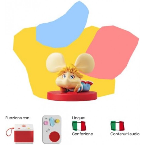 Personaggio Sonoro Faba Che avventure, Topo Gigio! per Raccontastorie