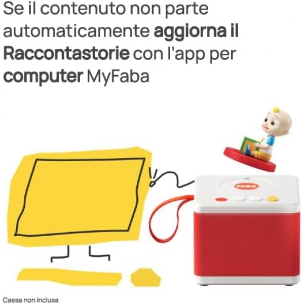 Personaggio Sonoro Faba Le Canzoni di CoComelon per Raccontastorie