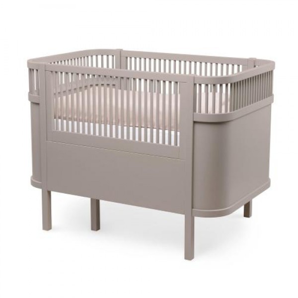 The Sebra Bed Baby & Jr. &ndash; culla trasformabile in letto junior Jetty Beige