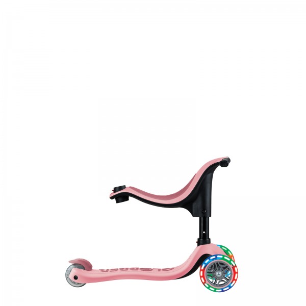 Monopattino Evolutivo Globber Go Up Sporty Lights Pastel Pink