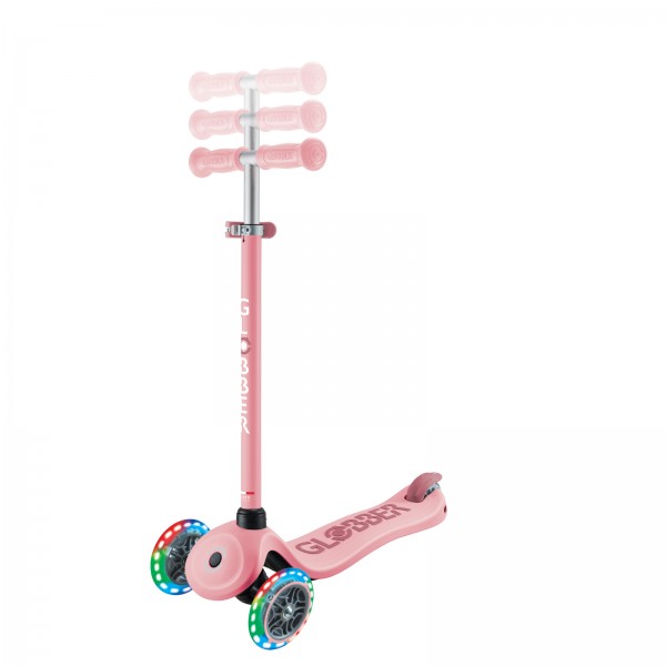 Monopattino Evolutivo Globber Go Up Sporty Lights Pastel Pink