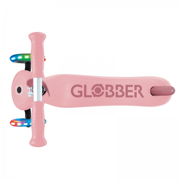 Monopattino Evolutivo Globber Go Up Sporty Lights Pastel Pink