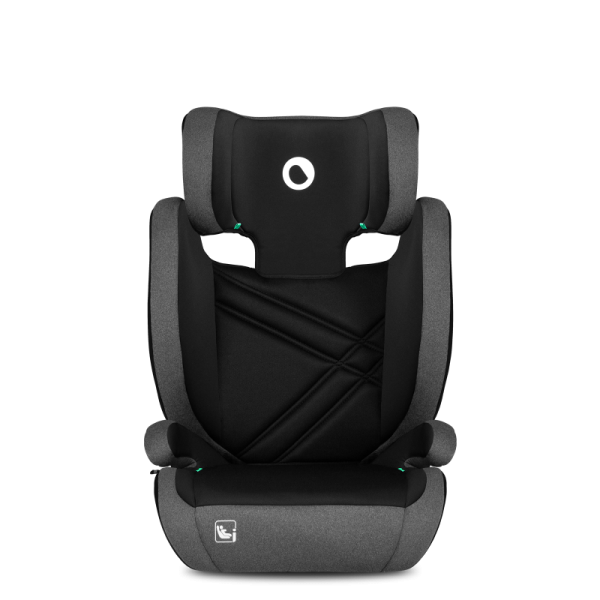 Lionelo Hugo I-Size Seggiolino Auto ISOFIX 100-150 cm Black Grey