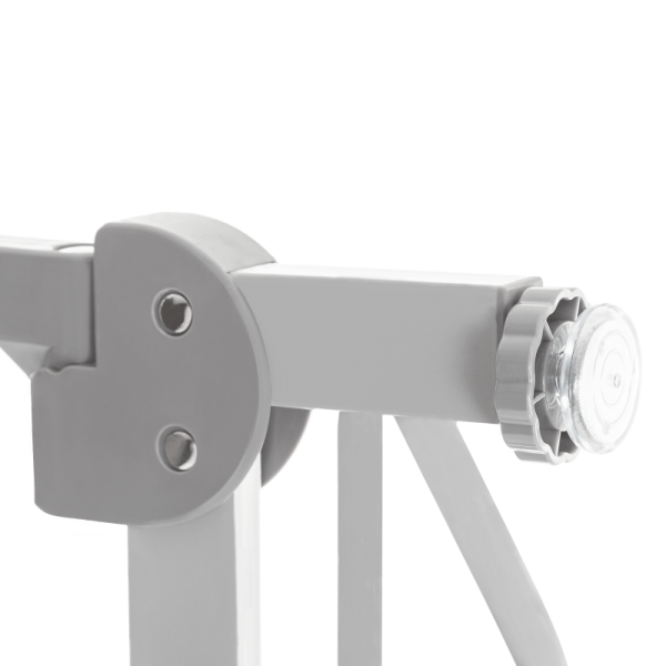Lionelo Truus Slim Grey Cancelletto di sicurezza-Larghezza Regolabile da 75 fino a 105 cm 