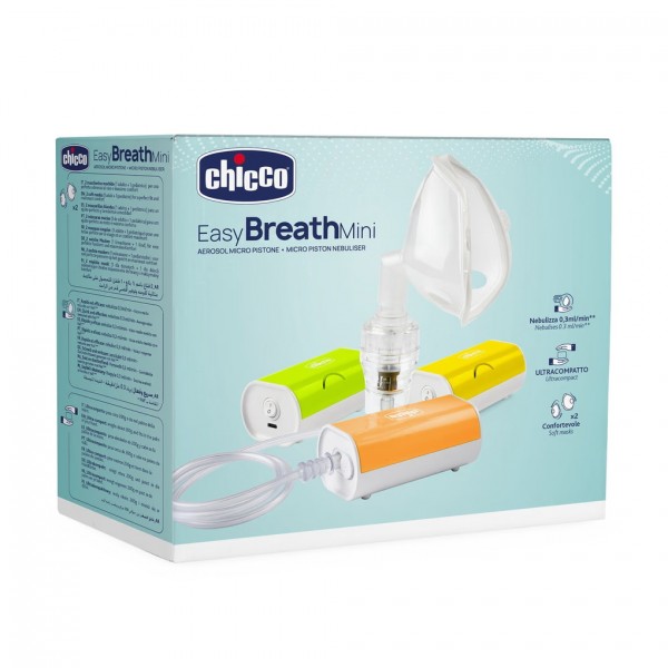 Aerosol Chicco Portatile Easy Breath Mini Arancione