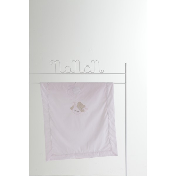 	 Coperta per Lettino Nanan Palloncino Rosa