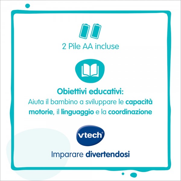 Gioco VTech Baby Super Primi Passi Parlante 2 in 1