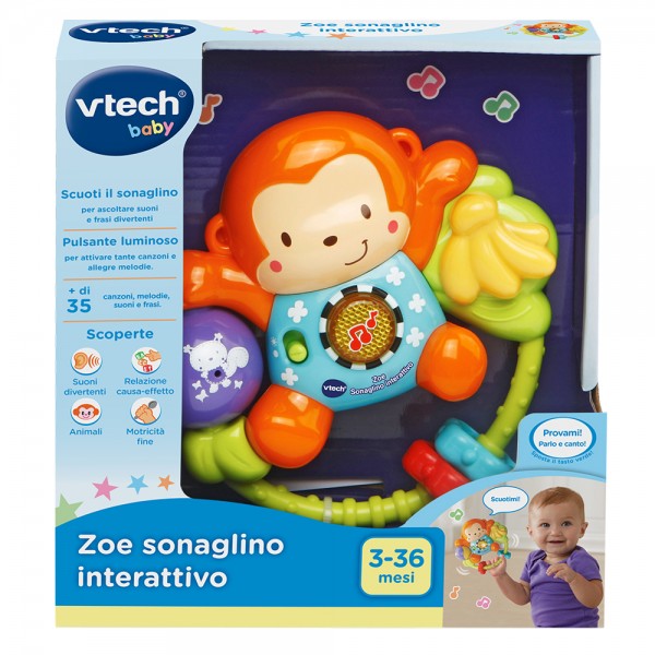 Sonaglino Interattivo VTech Baby Zoe Sonaglino Interattivo