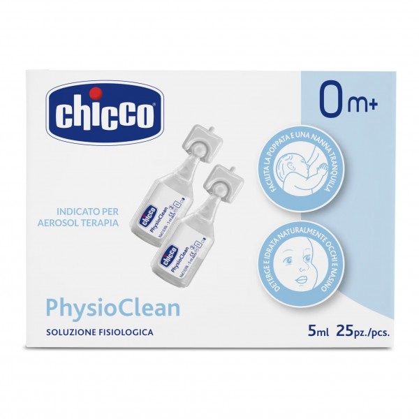 Soluzione Fisiologica Chicco PhysioClean 5 ML 25 Pz