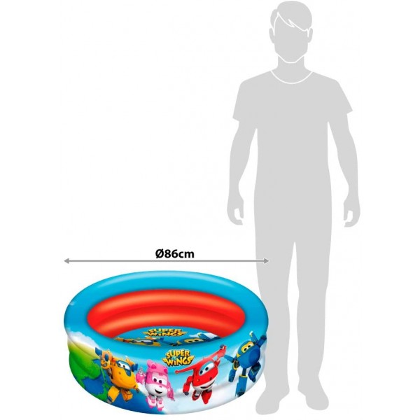 Piscina Gonfiabile Super Wings 86 cm