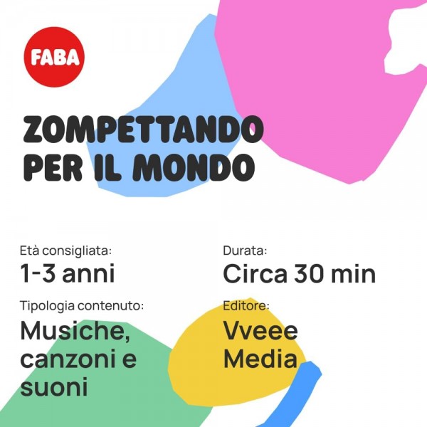 Personaggio Sonoro Faba Zompettando per il Mondo per Raccontastorie
