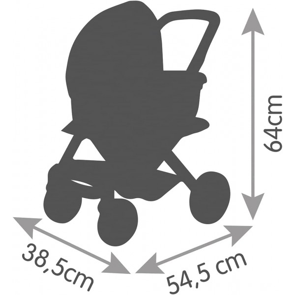 Passeggino e Carrozzina per Bambole Smoby Maxi Cosi Combi Verde