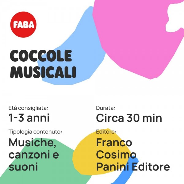 Personaggio Sonoro Faba Coccole Musicali per Raccontastorie