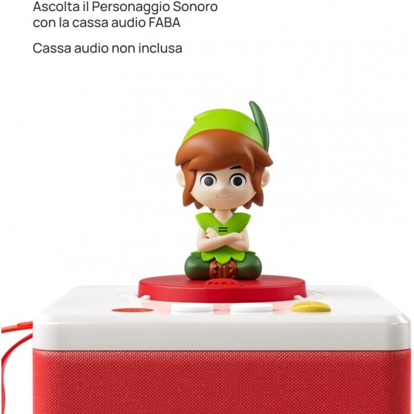 Personaggio Sonoro Faba Peter Pan E Un'Altra Storia per Raccontastorie