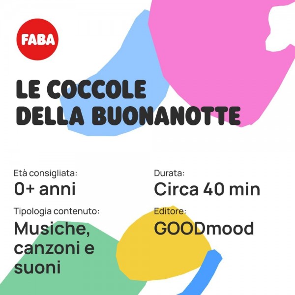 Personaggio Sonoro Faba Le Coccole Della Buonanotte per Raccontastorie