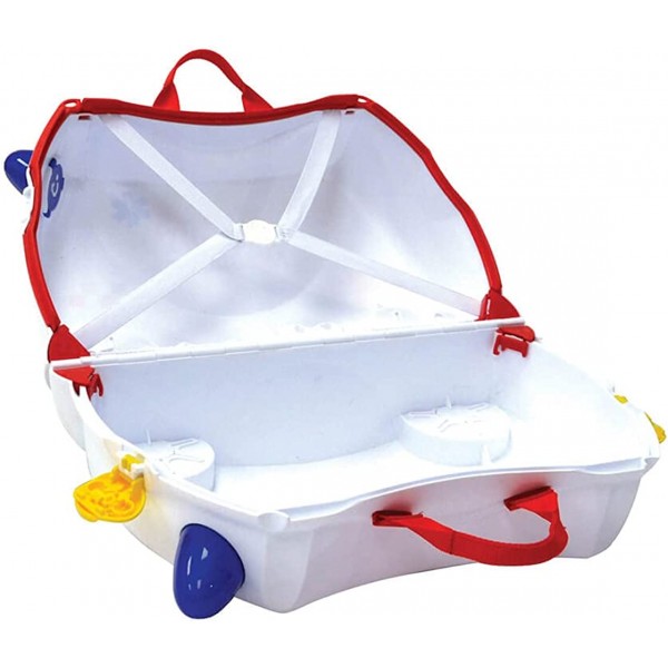 Valigia Cavalcabile Trunki Abbie Ambulance White