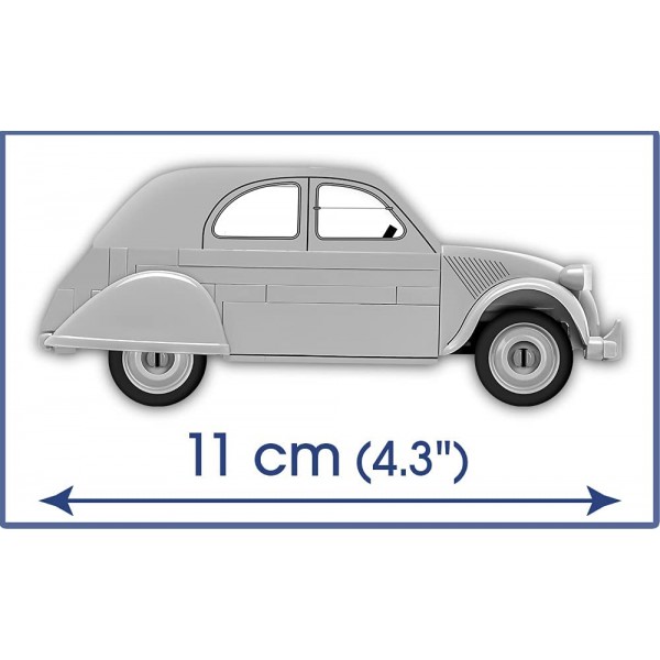 Costruzioni Cobi Modellino Auto 1949 Citroën 2CV Type A