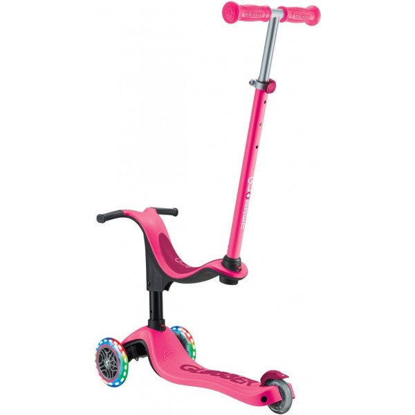 Monopattino Evolutivo Globber Go Up Sporty Lights Fucshia