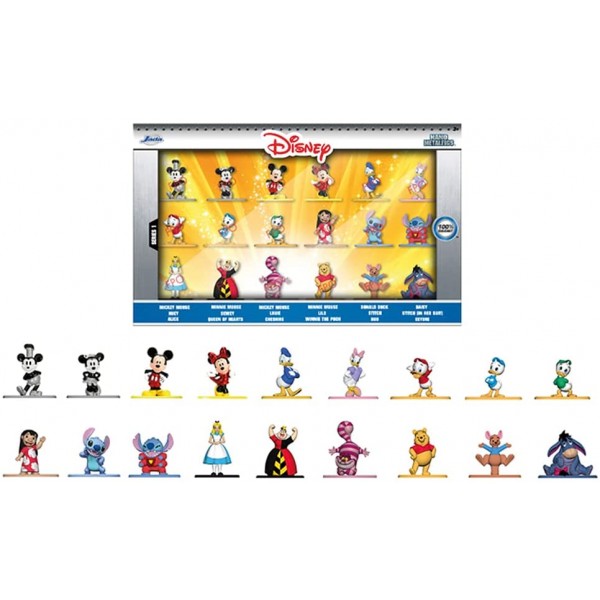 Set Personaggi Jada Toys Nano Metalfigs Diseny