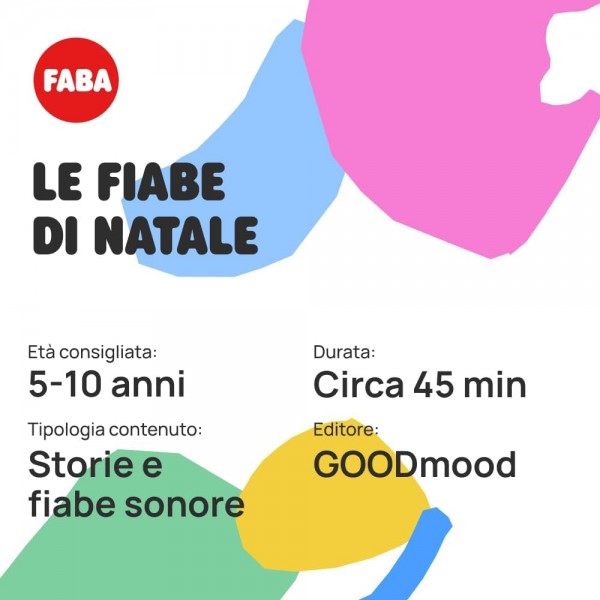 Personaggio Sonoro Faba Le Fiabe di Natale per Raccontastorie